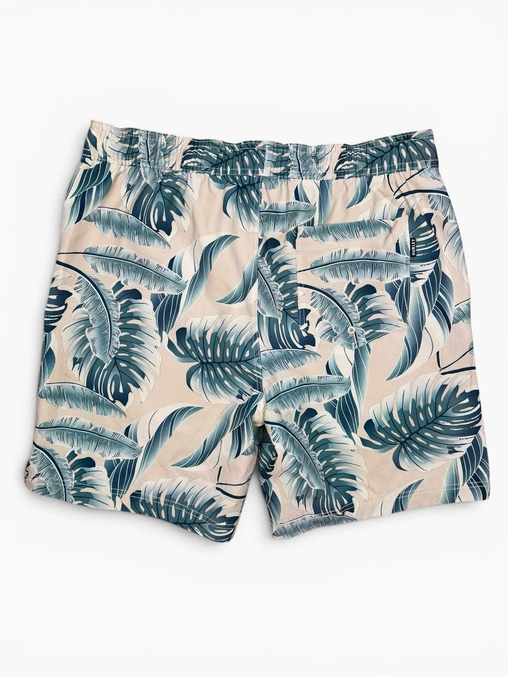 Hurley Phantom Tropical Palm Print Board Shorts Men’s Large 18” Outseam Stretch